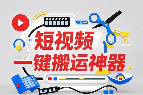 安卓短视频一键搬运一键去重过审搬运赚钱神器解锁永久会员