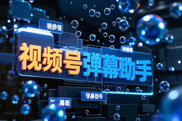 视频号多功能弹幕助手，包含你想要的所有直播功能【场控脚本+使用教程】