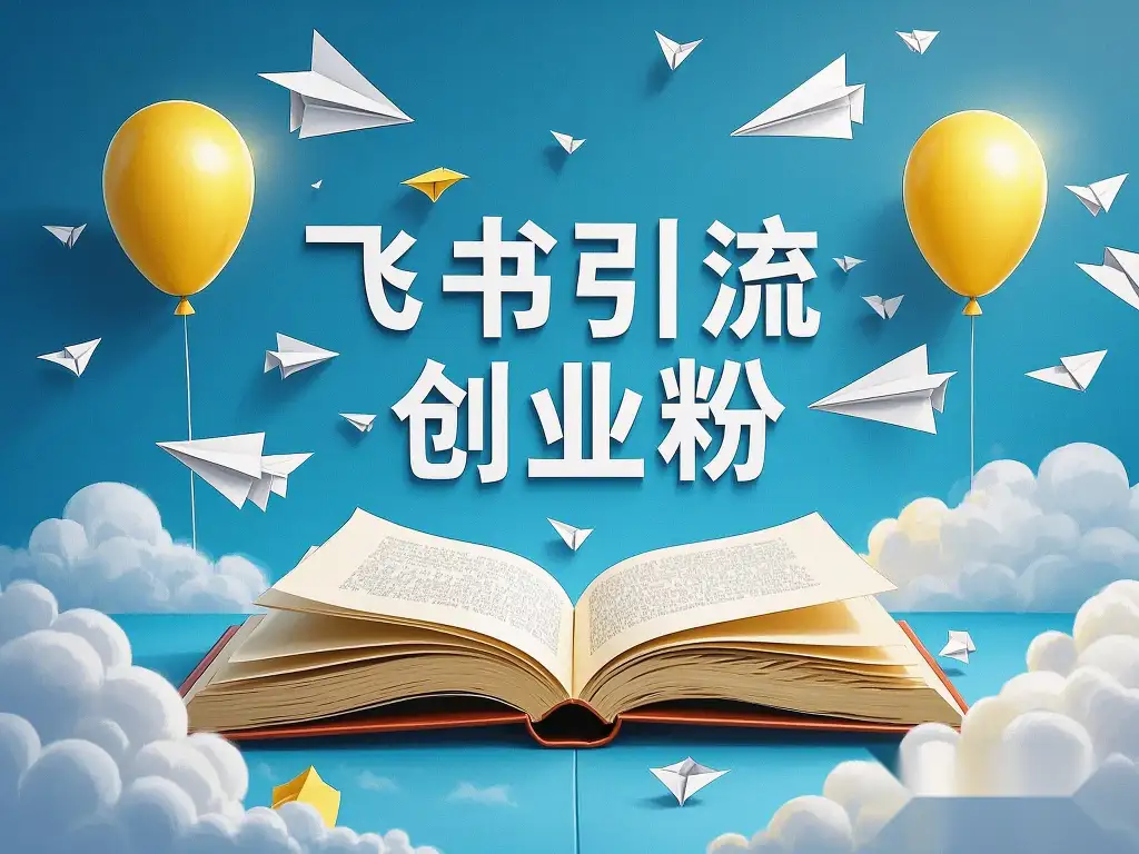 飞书引流创业粉玩法：精准引流，最大化效果