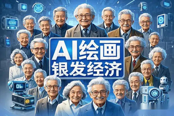【AI绘画银发经济1.0】新手小白保姆级教程，接单接到手软，月入1万！