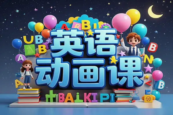 清华附小英语动画课小学孩子轻松学英语【虚拟资源】