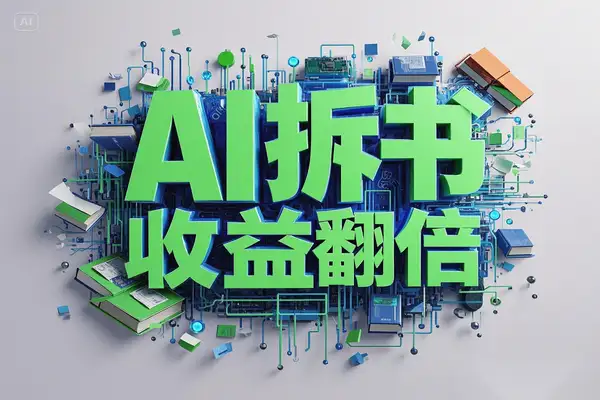 三天破万！用AI拆书实现收益翻倍，全流程分享！【PDF教程】