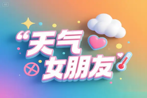 AI生成天气女友项目：小白无脑起号，日入可观！