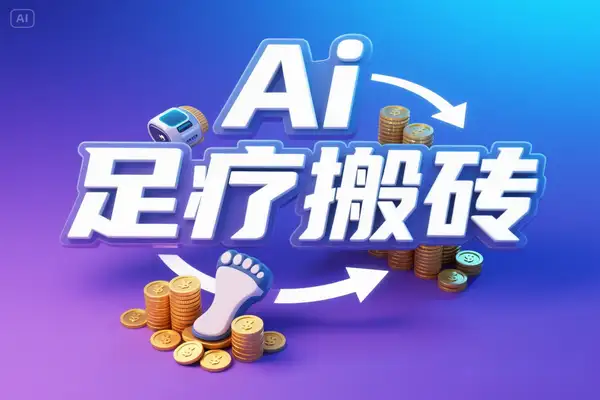 2025足疗搬砖项目：小白日入三位数的AI新玩法