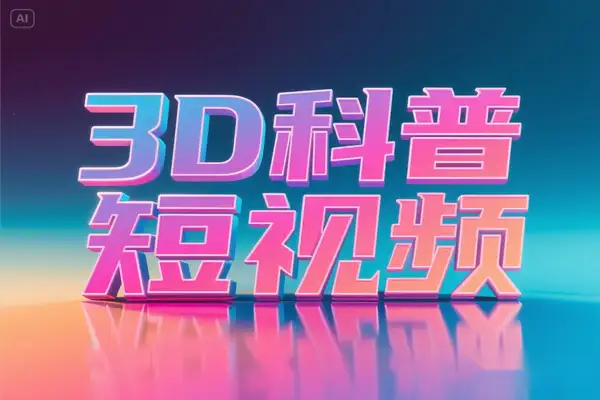 3D科普短视频创收完整指南从脚本撰写到爆款输出