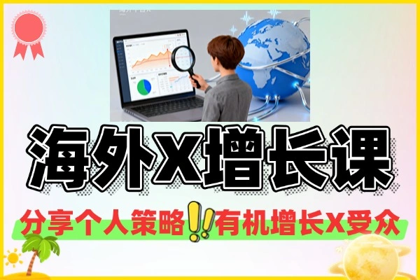 海外平台X增长课程