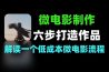 剧情类微电影制作从策划到成片六步打造作品